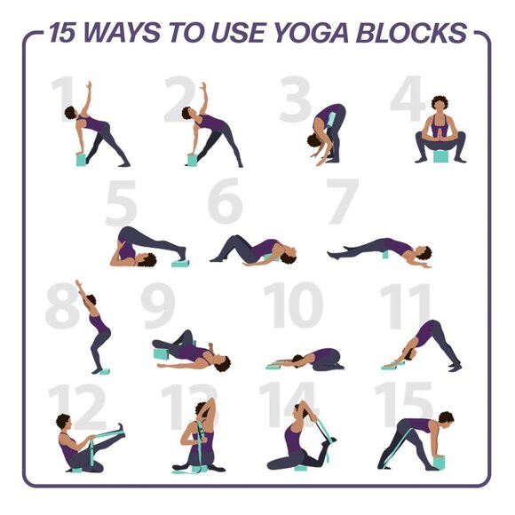URBNFIT Yoga Block - Picture 2 of 3